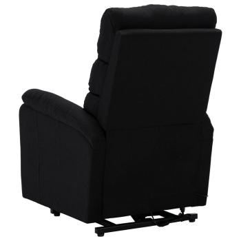 Aufstehsessel Schwarz Stoff