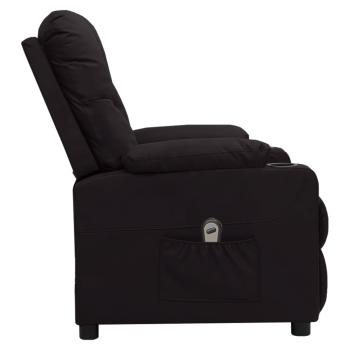 Relaxsessel Elektrisch Schwarz Kunstleder