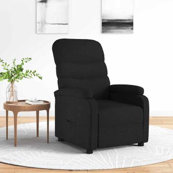 ARDEBO.de - Relaxsessel Schwarz Stoff