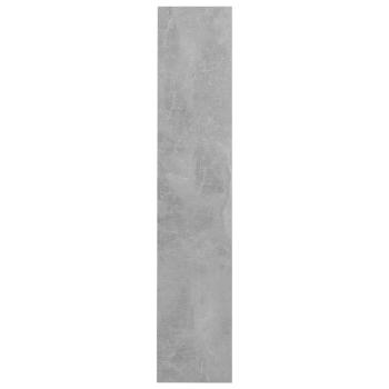 Wand-Schuhschrank Betongrau 80x18x90 cm Holzwerkstoff