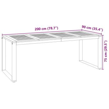 9-teiliges Garten Esszimmer Set Grau Poly-Rattan Akazie, Stapelgartenstühle mit Kissen 2 Stück Grau Poly-Rattan