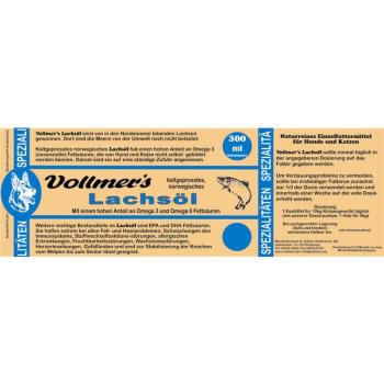 ARDEBO.de Vollmers Lachsöl 300ml