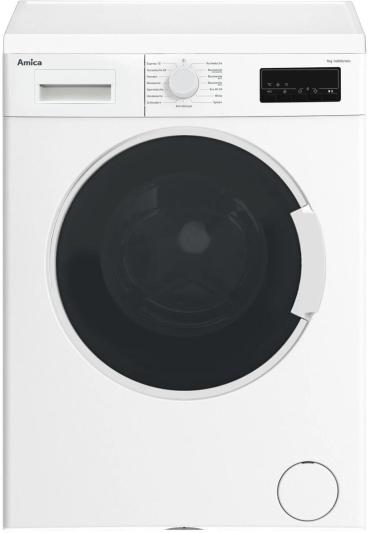 Amica UWA 474 040 7kg Frontlader Waschmaschine, 60 cm breit, 1400U/Min, Aquastopp, unterbaufähig, 15 Programme, weiß