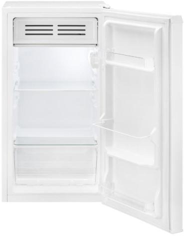 Bomann KS 7257 Stand Kühlschrank, 45 cm breit, 83 L, LED Innenraumbeleuchtung, Frostfach mit Eiswürfelschale, weiß
