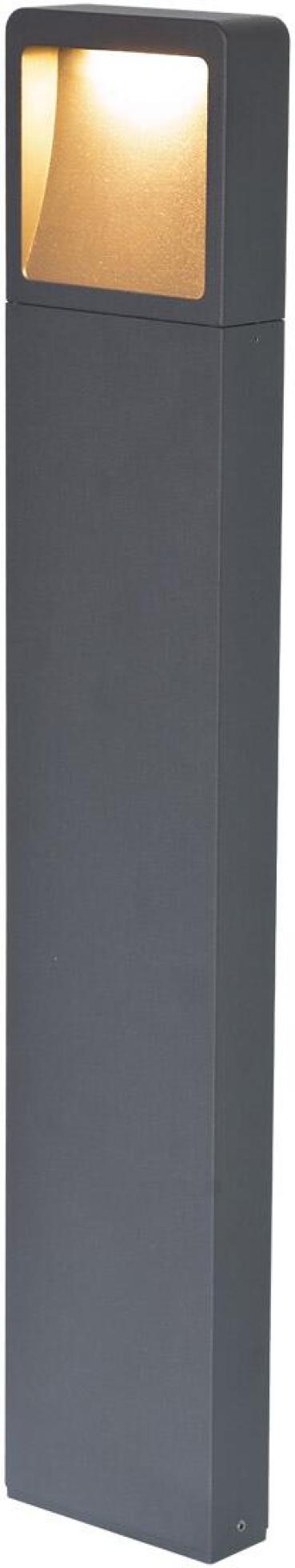 ARDEBO.de EVN LED-Wegeleuchte, P54, 200-240V, 6W, 3000K, 218lm, 650mm, anthrazit (WLF65061502)