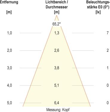 EVN LED-Wegeleuchte, P54, 200-240V, 6W, 3000K, 218lm, 650mm, anthrazit (WLF65061502)