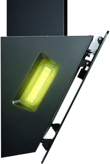 Bomann DU 7611 G A+ Kopffreihaube, 60 cm breit, 578 m³/h, TouchControl, 3 Leistungsstufen, LED-Beleuchtung, schwarz