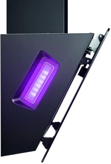 Bomann DU 7611 G A+ Kopffreihaube, 60 cm breit, 578 m³/h, TouchControl, 3 Leistungsstufen, LED-Beleuchtung, schwarz