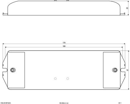 EVN WiFi-Controller, 12-36V/DC, max. 240-720W (RGB+W-WIFI4x5A)