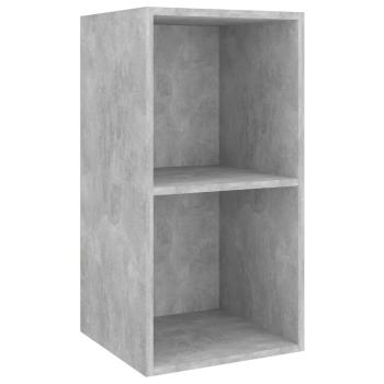3-tlg. TV-Schrank-Set Betongrau Holzwerkstoff