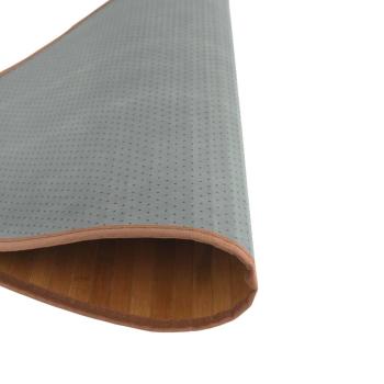 Teppich Rund Natur 80 cm Bambus