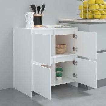 Sideboard Weiß 70x41x75 cm Holzwerkstoff