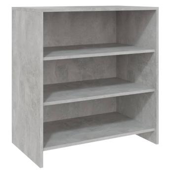 2-tlg. Sideboard Betongrau Holzwerkstoff