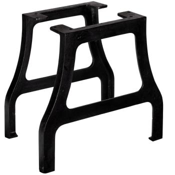 ARDEBO.de - Couchtischbeine 2 Stk. A-Gestell Gusseisen