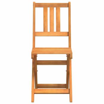 Faltbare Gartenstühle 4 Stk 36x46x86 cm Massivholz Akazie, Faltbare Gartenstühle 2 Stk 36x46x85 cm Massivholz Akazie