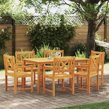 ARDEBO.de - Gartenstühle 6 Stück 56x55.5x90 cm Massivholz Akazie, Gartenstühle 2 Stück 56x56x90 cm Massivholz Akazie