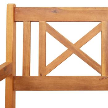 Gartenstühle 6 Stück 56x55.5x90 cm Massivholz Akazie, Gartenstühle 2 Stück 56x56x90 cm Massivholz Akazie