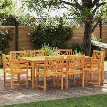 ARDEBO.de - Gartenstühle 8 Stück 56x55.5x90 cm Massivholz Akazie, Gartenstühle 2 Stück 56x56x90 cm Massivholz Akazie
