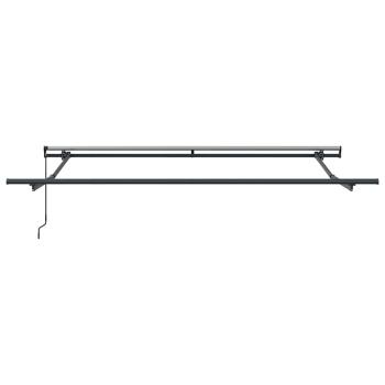 Manuelle einziehbare Markise Grün und Gelb 350x250 cm, Markisenersatzstoff für 3.5x2.5 m Rahmen Grün und Gelb
