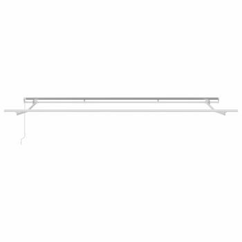 Manuelle Einziehbare Markise Beige 400x300 cm, Markisenersatzgewebe für 4x3 m Rahmen Beige