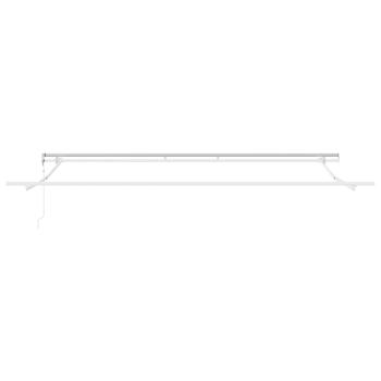 Automatische einziehbare Markise Rot 400x300 cm, Markisen-Ersatzstoff für 4x3 m Rahmen Rot