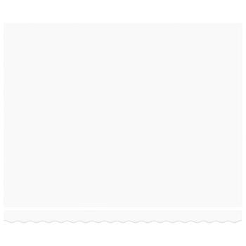 Automatische Einziehbare Markise mit LED Weiß 400x350 cm, Markisen-Ersatzstoff für 4x3.5 m Rahmen Weiß