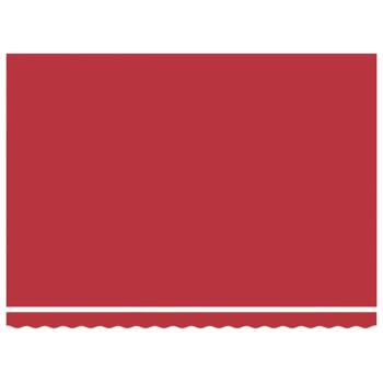 Manuelle Einziehbare Markise Rot 450x300 cm, Markisenersatzstoff für 4.5x3 m Rahmen Rot