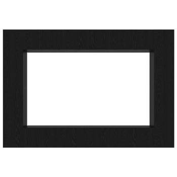 12-teiliges TV-Schrank-Set Wandmontiert Schwarz Eichen Holzwerkstoff, Wandmontierte TV-Schränke - 2 Stück, Schwarz Eiche, 30,5x30x90 cm, Hergestellt aus Holzwerkstoff, TV-Schränke 2 Stück Schwarz Eiche 100x30x30 cm Holzwerkstoff