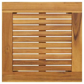 Garten Beistelltisch 45x45x38 cm Massiv Akazienholz