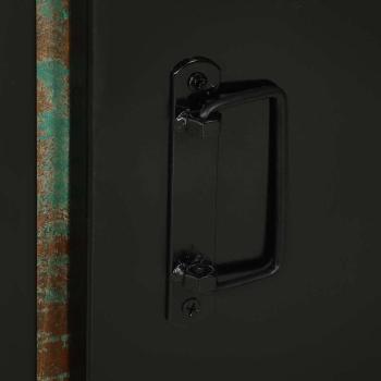 Badezimmer Wandschrank 40x35x90 cm Massivholz Recycelt