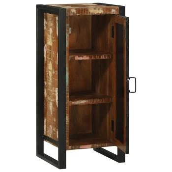 Badezimmer Wandschrank 40x35x90 cm Massivholz Recycelt