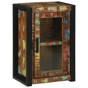 ARDEBO.de - Badezimmer Wandschrank Mehrfarbig 40x30x60 cm Massivholz Altholz