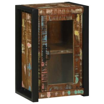 Badezimmer Wandschrank Mehrfarbig 40x30x60 cm Massivholz Altholz