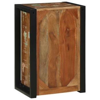 Badezimmer Wandschrank Mehrfarbig 40x30x60 cm Massivholz Altholz