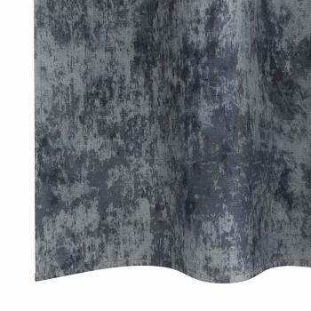 Samtvorhänge 2 Stück mit Ösen Silbergrau 260x140 cm