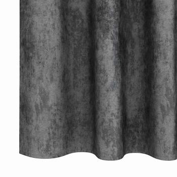 Samtvorhänge 2 Stk. Grau 140 x 140 cm Samt