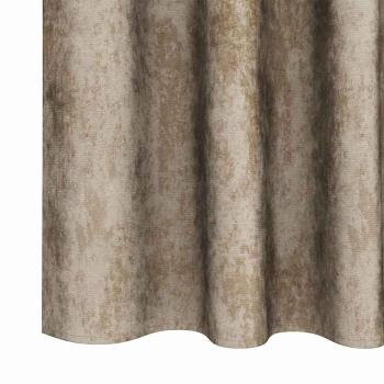 Samtvorhänge 2 Stk mit Ösen Champagner 245x140 cm
