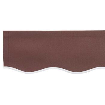 Markisenersatzstoff für 3.5x2 m Rahmen Braun