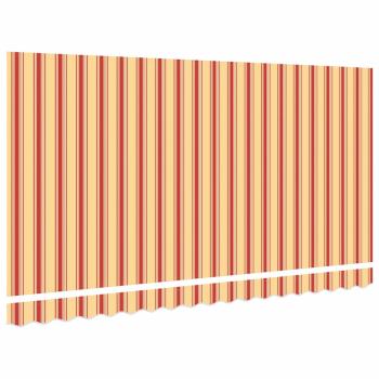 Markisen-Ersatzstoff für 4x2 m Rahmen mit bunten Streifen