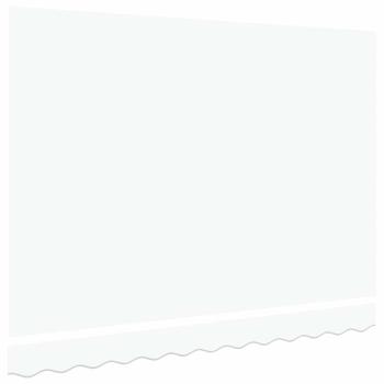 Ersatzmarkisentuch für 3x2,5 m Rahmen Weiß