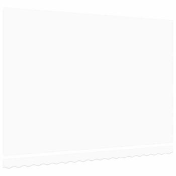 Ersatzbespannung für Markise 4,5 x 3,5 m Weiß Polyester