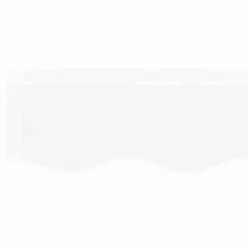 Markisen-Ersatzstoff für 6x3 m Rahmen Weiß