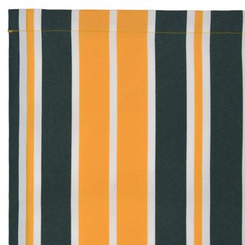 Markisenstoff Grün und Gelb 10x1.6 m