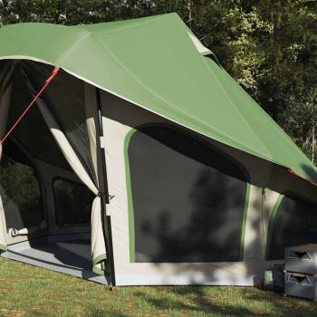 Familienzelt Tipi Grün für 10 Personen, wasserdicht