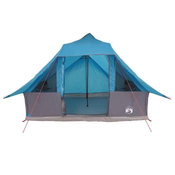 Familienzelt Tipi Blau 10-Personen Wasserdicht