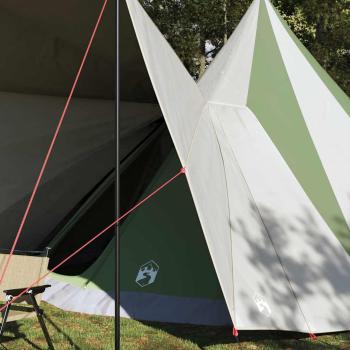 Familienzelt Tipi Grün 12-Personen wasserfest