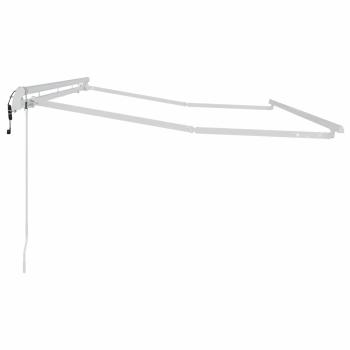 Markisenrahmen Weiß 4 x 2 m Metall