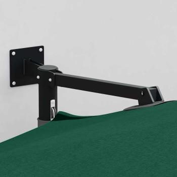 großer grüner Patio-Regenschirm Metall, Polyester Groß Kippbar