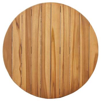 Garten Bistro Tisch Ø70x75 cm Massivholz Teak