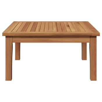 Gartentisch 60x60x30 cm Massivholz Teak